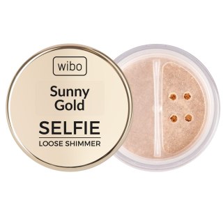 Wibo Selfie Loose Shimmer rozświetlacz do twarzy Sunny Gold (P1)