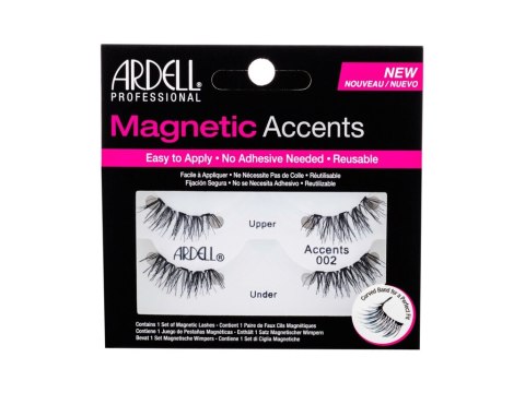 Ardell Black Magnetic Accents 002 Sztuczne rzęsy 1 szt (W) (P2)