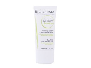 BIODERMA Sébium Sensitive Krem do twarzy na dzień Problemowa i trądzikowa cera 30 ml (W) (P2)