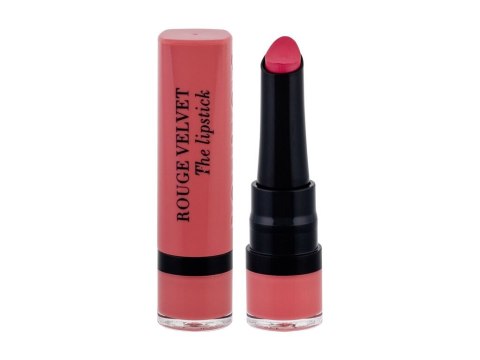 BOURJOIS Paris 02 Flaming´rose Rouge Velvet The Lipstick Pomadka Klasyczna 2,4 g (W) (P2)