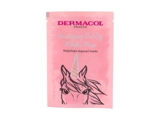 Dermacol Beautifying Peel-off Metallic Mask Brightening Maseczka do twarzy peel-off 15 ml (W) (P2)