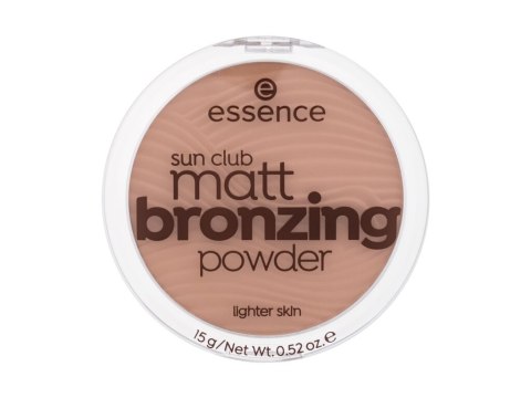 Essence 01 Natural Sun Club Matt Bronzing Powder Bronzer 15 g (W) (P2)