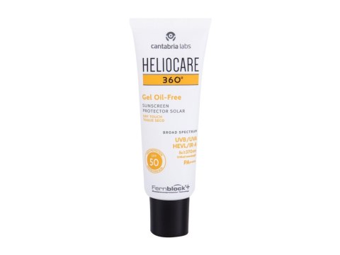 Heliocare 360 Oil-Free SPF50 Preparat do opalania twarzy Żel 50 ml (U) (P2)