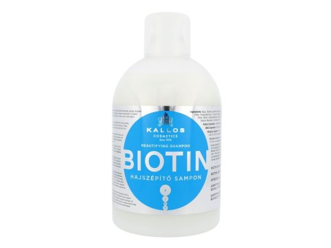 Kallos Cosmetics Biotin Szampon do włosów nawilżenie 1000 ml (W) (P2)