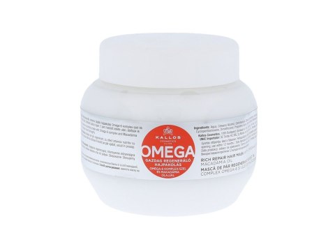 Kallos Cosmetics Omega Maska do włosów regeneracja 275 ml (W) (P2)