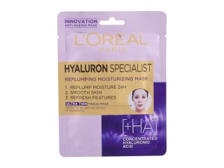 L'Oréal Paris Hyaluron Specialist Replumping Moisturizing Maseczka do twarzy w płachcie 1 szt (W) (P2)