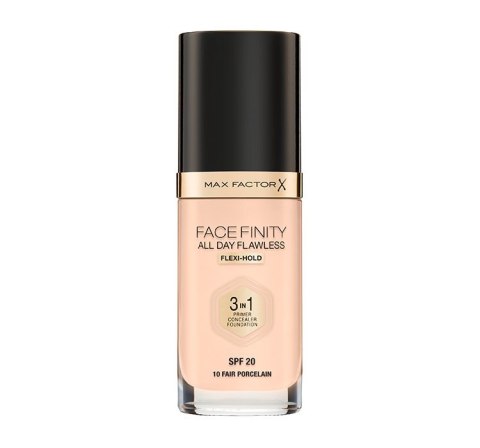 Max Factor 10 Fair Porcelain All Day Flawless Facefinity SPF20 Podkład 30ml (W) (P2)