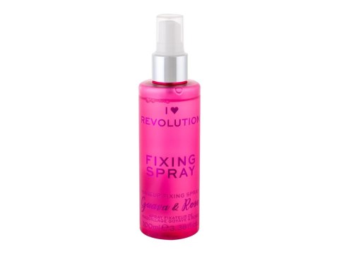 Makeup Revolution London I Heart Revolution Fixing Spray Guava Rose Utrwalacz makijażu TAK 100 ml (W) (P2)