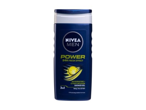 Nivea Men Power Fresh Żel pod prysznic 250 ml (M) (P2)