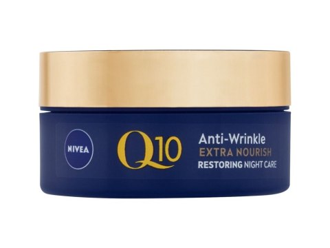 Nivea Q10 Power Anti-Wrinkle Extra Nourish Krem na noc Sucha cera 50 ml (W) (P2)