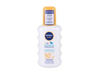 Nivea Sun Kids Protect Sensitive Sun Spray SPF50+ Preparat do opalania ciała Sprej 200 ml (K) (P2)