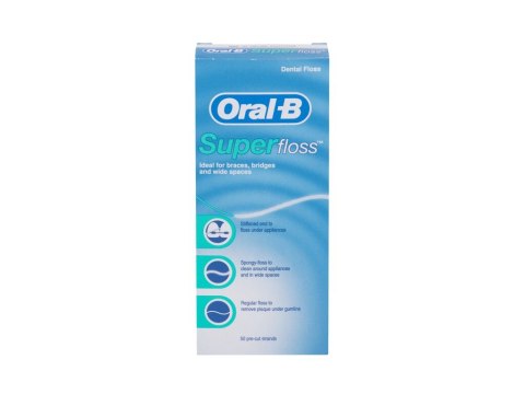 Oral-B Super Floss Nitka dentystyczna 1 szt (U) (P2)