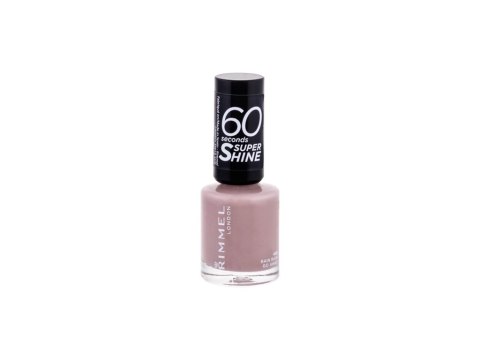 Rimmel London 498 Rain Rain Go Away 60 Seconds Super Shine Lakier do paznokci Błyszczący 8 ml (W) (P2)