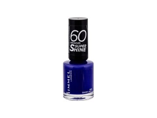 Rimmel London 828 Danny Boy, Blue! 60 Seconds Super Shine Lakier do paznokci Błyszczący 8 ml (W) (P2)