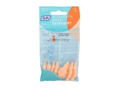 TePe Extra Soft 0,45 mm Szczoteczka do przestrzeni międzyzębowych 8 szt (U) (P2)