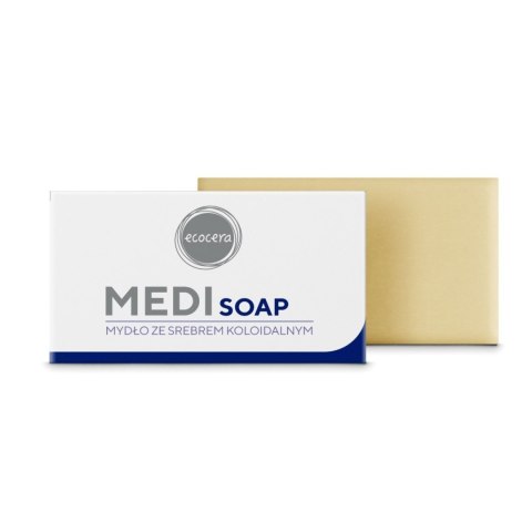 Ecocera Medi Soap mydło antybakteryjne w kostce ze srebrem koloidalnym 100g (P1)