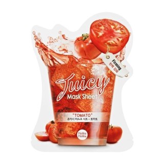 HOLIKA HOLIKA Tomato Juicy Mask Sheet rewitalizująco-odświeżająca maseczka z ekstraktem z pomidora (P1)