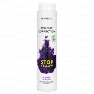 MONTIBELLO Colour Correction Stop Yellow Shampoo szampon neutralizujący żółte odcienie włosów 300ml (P1)