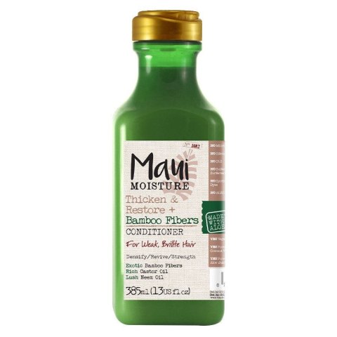 Maui Moisture Thicken Restore + Bamboo Fibers Conditioner odżywka do włosów osłabionych i łamliwych z bambusem 385ml (P1)