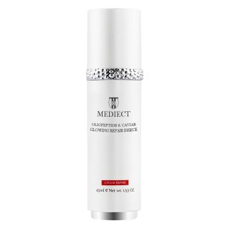 Mediect Oligopeptide Caviar Glowing Repair Essence rozświetlająca esencja naprawcza dla skóry suchej i starzejącej się 45ml (P1