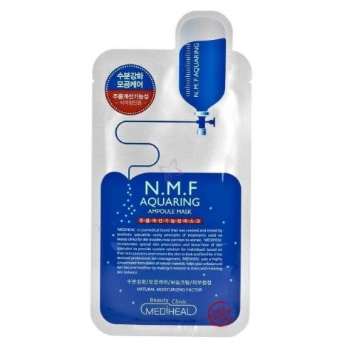 Mediheal N.M.F Aquaring Ampoule Mask EX nawadniająca maska-ampułka do twarzy 27ml (P1)