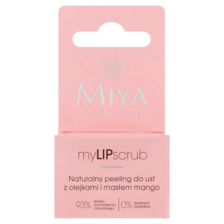 Miya Cosmetics MyLIPscrub naturalny peeling do ust z olejkami i masłem mango 10g (P1)