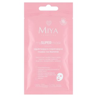 Miya Cosmetics MySUPERmask ujędrniająco-napinająca maska na tkaninie 1szt. (P1)