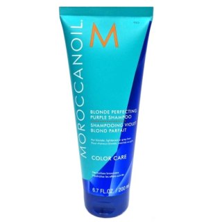 Moroccanoil Blonde Perfecting Purple Shampoo fioletowy szampon do włosów 200ml (P1)