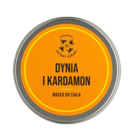 Mydlarnia Cztery Szpaki Masło do ciała Dynia i Kardomon 200ml (P1)