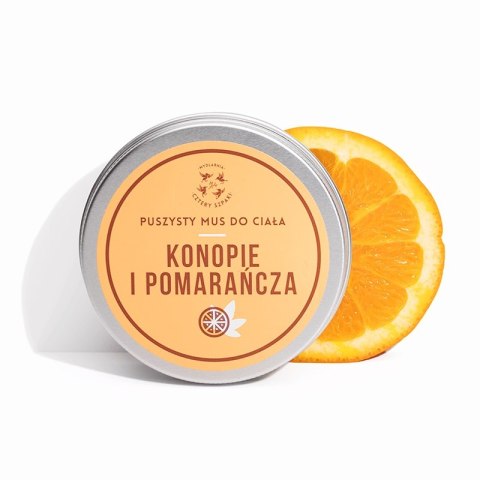 Mydlarnia Cztery Szpaki Mus do ciała Konopie i Pomarańcza 150ml (P1)