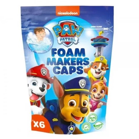 Paw Patrol Foam Makers Caps pianotwory do kąpieli 6x16g (P1)