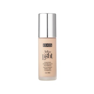 Pupa Milano Active Light Perfect Skin Foundation SPF10 beztłuszczowy podkład do twarzy 010 Porcelain 30ml (P1)