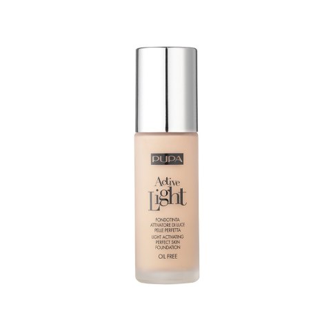 Pupa Milano Active Light Perfect Skin Foundation SPF10 beztłuszczowy podkład do twarzy 010 Porcelain 30ml (P1)