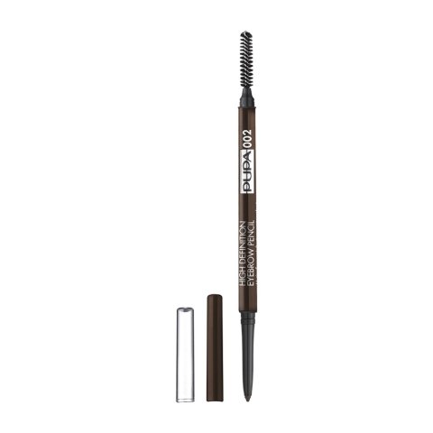 Pupa Milano High Definition Eyebrow Pencil kredka do brwi 002 Brown 0.09g (P1)