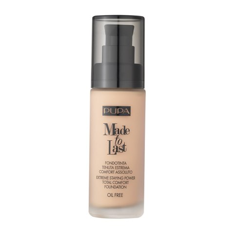 Pupa Milano Made To Last Total Comfort Foundation SPF10 długotrwały podkład matujący 020 30ml (P1)