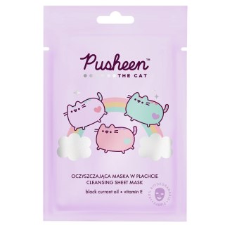 Pusheen Cleansing Sheet Mask oczyszczająca maska w płachcie 17g (P1)