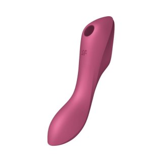 Satisfyer Curvy Trinity 3 stymulator łechtaczki z wibracjami Red (P1)