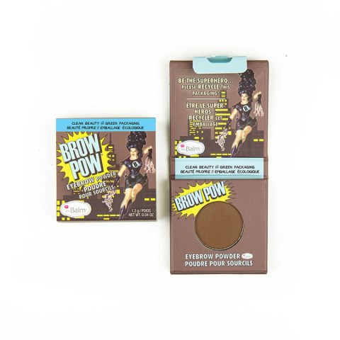 The Balm Brow Pow Eyebrow Powder puder do brwi Light Brown 1.2g (P1)