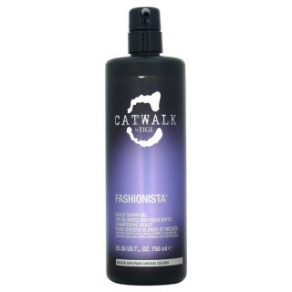 Tigi Catwalk Fashionista Violet Shampoo szampon do włosów blond i z pasemkami 750ml (P1)