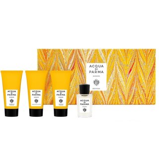 Acqua di Parma Barbiere Daily Ritual zestaw Colonia woda kolońska 20ml + żel do mycia twarzy 40ml + krem do golenia 40ml + krem 