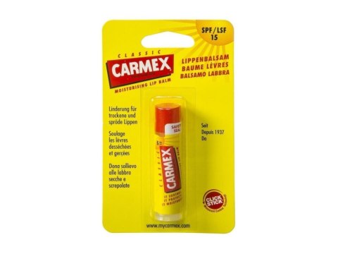 Carmex Classic SPF15 Balsam do ust Średnia ochrona SPF 15-25 4,25 g (W) (P2)