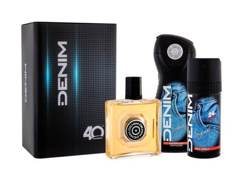 Denim Woda po goleniu 100 ml + Żel pod prysznic 250 ml + Dezodorant 150 ml Original Woda po goleniu 100 ml (M) (P2)