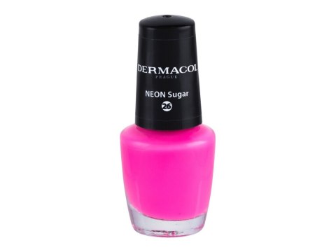 Dermacol 26 Neon Sugar Neon Lakier do paznokci Błyszczący 5 ml (W) (P2)