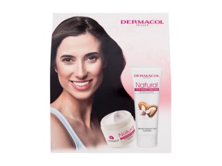 Dermacol Krem na dzień 50 ml + Krem do rąk 100 ml Natural Almond Krem do twarzy na dzień Sucha cera 50 ml (W) (P2)