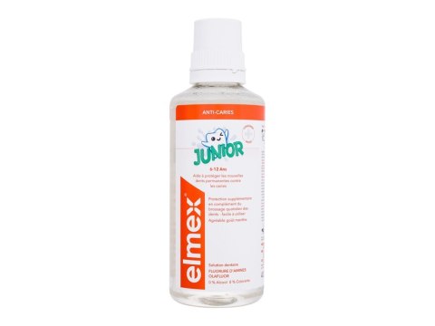 Elmex Junior Płyn do płukania ust przeciwko próchnicy 400 ml (K) (P2)