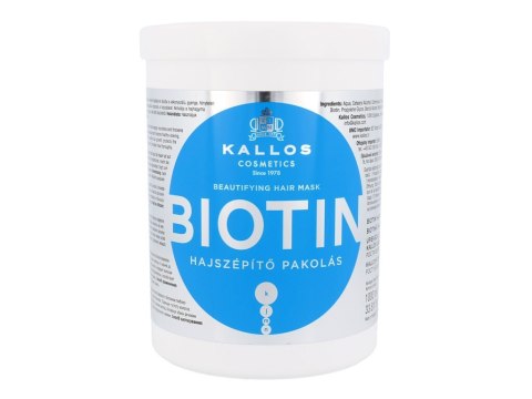 Kallos Cosmetics Biotin Maska do włosów 1000 ml (W) (P2)