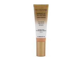 Max Factor 08 Medium Tan Miracle Second Skin SPF20 Podkład kremowa 30 ml (W) (P2)