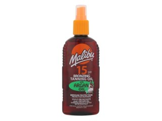 Malibu Bronzing Tanning Oil Argan Oil SPF15 Preparat do opalania ciała Olejek 200 ml (W) (P2)