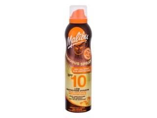 Malibu Continuous Spray Dry Oil SPF10 Preparat do opalania ciała Olejek 175 ml (U) (P2)