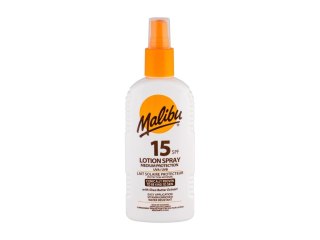 Malibu Lotion Spray SPF15 Preparat do opalania ciała Tak 200 ml (U) (P2)